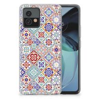 Motorola Moto G72 TPU Siliconen Hoesje Tiles Color - thumbnail