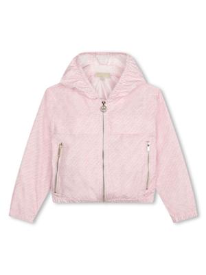 Michael Kors Kids Jack met monogram-print - Roze Michael Kors Kids Jack met monogram-print - Roze