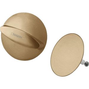 Hansgrohe Universeel Flexaplus afbouwdeel v. badafvoer- en overloopcombinatie brushed bronze 58185140