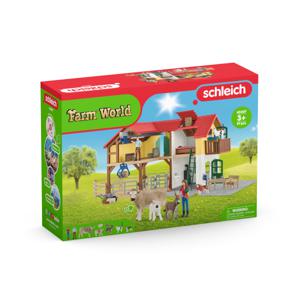 schleich FARM WORLD Boerderij met stal en dieren - 42407