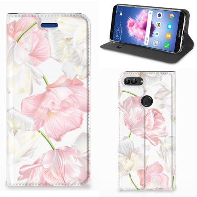 Huawei P Smart Smart Cover Lovely Flowers Huawei P Smart Smart Cover Lovely Flowers
