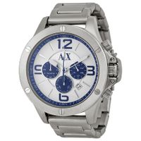 Horlogeband Armani Exchange AX1501 / AX1502 Roestvrij staal (RVS) Staal 22mm - thumbnail