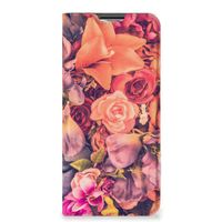 OPPO A54s | A16 | A16s Smart Cover Bosje Bloemen - thumbnail