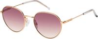 Tommy Hilfiger zonnebril 1711/S dames panto cat. 2. goud/roze