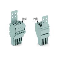 WAGO 2020-102/132-000 Connector, female Grijs 100 stuk(s) - thumbnail