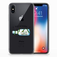 Apple iPhone X | Xs Telefoonhoesje met Naam Boho Bottle