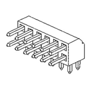 Molex Male header (standaard) 877602216 1 stuk(s) Tray