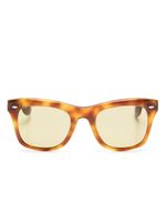 Oliver Peoples lunettes de soleil Mr. Brunello à effet écailles de tortue - Marron