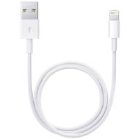 Apple iPod, iPhone, iPad Aansluitkabel [1x USB-A 2.0 stekker - 1x Apple dock-stekker Lightning] 0.50 m Wit