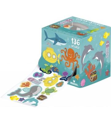 Moses stickerrol oceaan 136 stuks lichtblauw Moses stickerrol oceaan 136 stuks lichtblauw