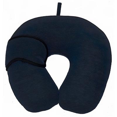 Pro World Nekkussen Streepjes 28 Cm Polyester Donkerblauw