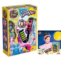 Lisciani - MOON ACADEMY - Moon Hairstyle - kapselset voor kinderen vanaf 7 jaar - creatieve kapset met haaraccessoires - verjaardagscadeau - creatief kapselspel - 7 tot 12 jaar oud