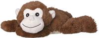 Welliebellies opwarmknuffel aap 30 cm bruin
