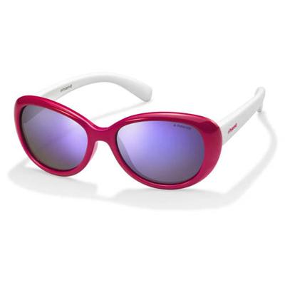 Polaroid zonnebril 8004/S roze/wit