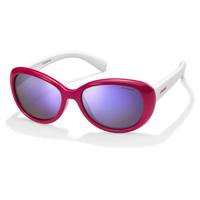 Polaroid zonnebril 8004/S roze/wit