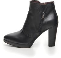 Nero Giardini I308253D enkellaarsjes voor dames van leer, Zwart, 38 EU