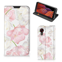 Samsung Galaxy Xcover 5 Smart Cover Lovely Flowers - thumbnail