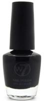 W7 Nagellak - nr. 28 Black 15 ml