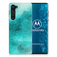 Hoesje maken Motorola Edge Painting Blue