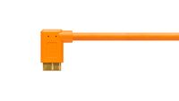 Tether Tools USB-kabel USB-A stekker, USB-micro-B 3.0 stekker 4.60 m Oranje 90° haaks naar rechts CU61RT15-ORG - thumbnail