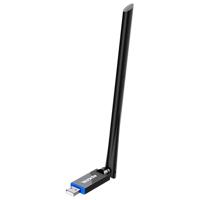Tenda U11 Pro AX900 WiFi-adapter, 6 USB 2.0, dual-band WLAN-stick voor pc, externe antenne 6dBi, AP-modus, MU-MIMO, WPA2, compatibel met Windows 7/10/11/Linux (Debian&Ubuntu)/Kylin