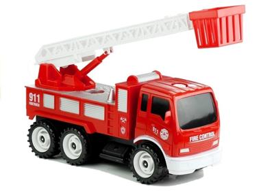 Viking Choice  Brandweerman speelgoed set met brandweerwagen - 14-delig