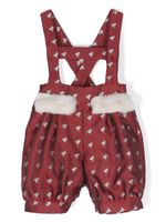 La Stupenderia short à imprimé Teddy Bear - Rouge