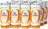 Captain Kombucha Zero Ginger Lemon (12 x 250 ml)