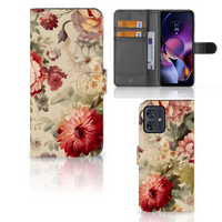 Hoesje voor Motorola Moto G54 Bloemen - thumbnail