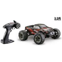 Absima Spirit Zwart, Rood Brushed 1:16 RC auto Elektro Monstertruck 4WD RTR 2,4 GHz Incl. accu en laadkabel - thumbnail