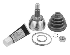 Homokineet reparatie set, aandrijfas MEYLE-ORIGINAL Quality MEYLE, Inbouwplaats: Wielzijde, u.a. für Mercedes-Benz