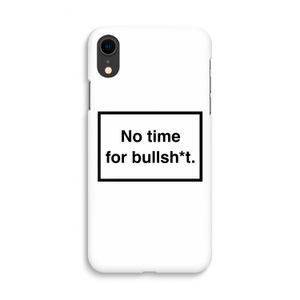 No time: iPhone XR Volledig Geprint Hoesje