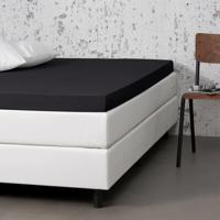 Jersey Stretch Topper Hoeslaken - Zwart