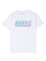 Stella McCartney Kids logo-print T-shirt - Blanc