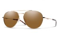 Smith Westgate zonnebril heren goud/ bruin