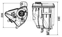 Expansietank, koelvloeistof MAHLE, u.a. für BMW - thumbnail