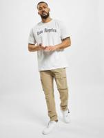 Mister Tee / t-shirt Los Angeles Wording in wit
