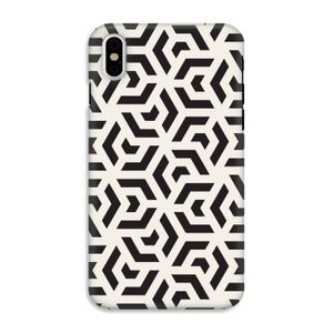 Crazy pattern: iPhone X Tough Case