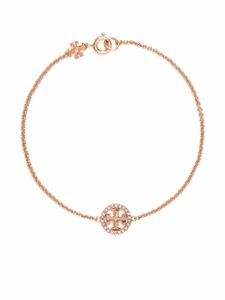 Tory Burch bracelet Miller en chaîne - Rose