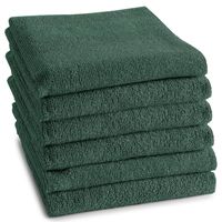 DDDDD Keukendoek Logo Uni Green (6 stuks)