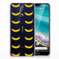 Nokia 7.1 Siliconen Case Banana - thumbnail