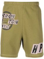 Heron Preston short de sport à patch logo - Vert