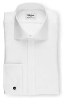 Stenströms Slimline Gala shirt wit, Effen