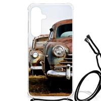 Samsung Galaxy S24 Plus Anti-shock Hoesje met foto Vintage Auto