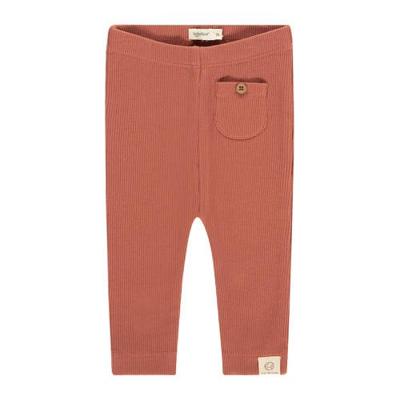 Babyface baby regular fit broek roodbruin