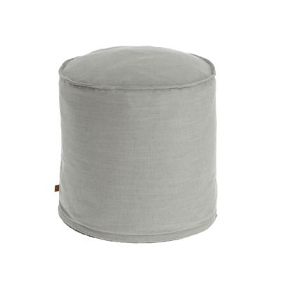 Kave Home Poef 'Maelina' 42cm, kleur Grijs