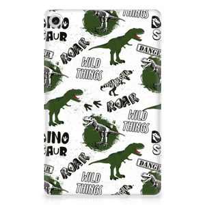 Back Case voor Lenovo Tab M10 Plus (3e generatie) Dinosaurus