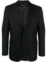 Billionaire blazer en laine vierge à simple boutonnage - Noir