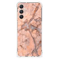 Samsung Galaxy A05s Anti-Shock Hoesje Marmer Oranje