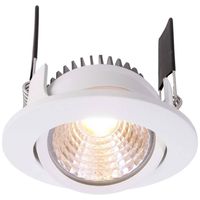 Deko Light 565263 COB-68 LED-inbouwlamp Energielabel: G (A - G) LED LED vast ingebouwd 5 W Signaalwit (RAL 9003) - thumbnail